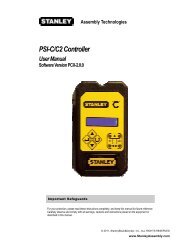 PSI-C/C2 Controller - Automated Fastening Equipment