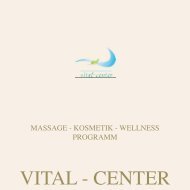 Beauty- Massage Angebot - Landhotel Gschirnwirt