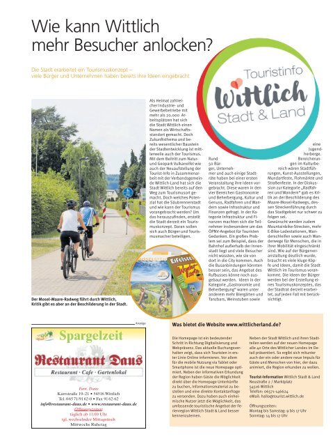 Wittlich bewegt - Mai 2023