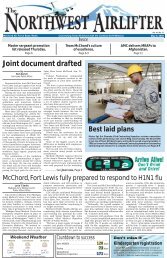 Joint document drafted - 62nd Airlift Wing