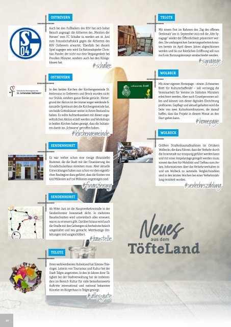 Töfte Regionsmagazin 06/2023 - Juni