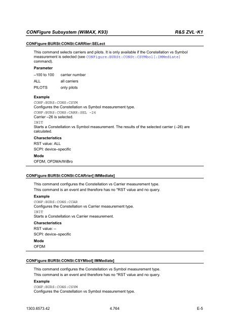 Software Manual for the R&S ZVL-K1 - Rohde & Schwarz