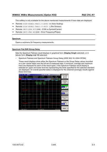 Software Manual for the R&S ZVL-K1 - Rohde & Schwarz