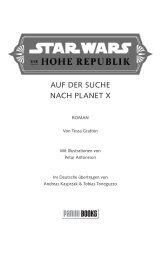 Star Wars - Die Hohe Republik - Die Suche nach Planet X (Leseprobe) YDSWHRJ005