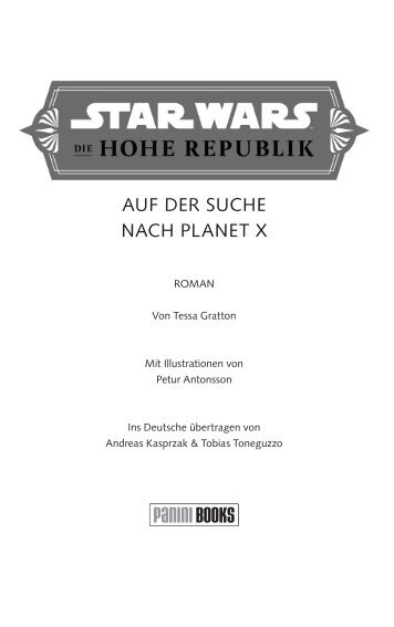 Star Wars - Die Hohe Republik - Die Suche nach Planet X (Leseprobe) YDSWHRJ005