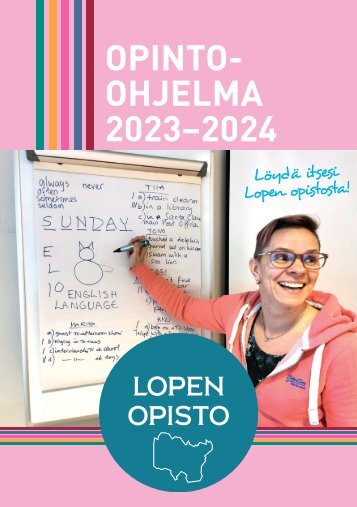 Lopen opisto opinto-ohjelma 2023-2024