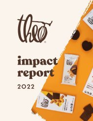 Theo Chocolate 2022 Impact Report