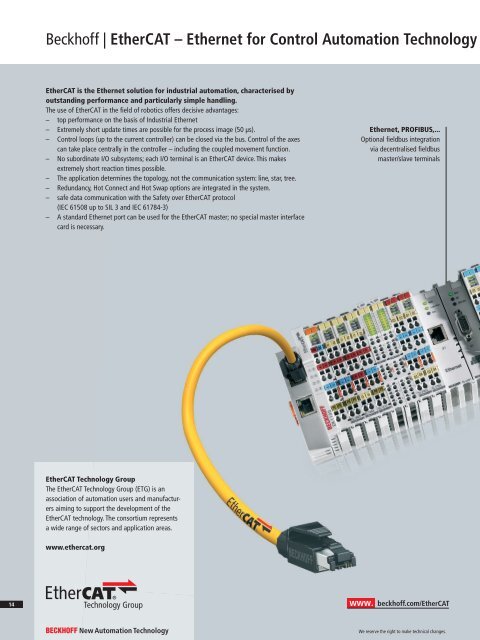 PC-based Control for Packaging Machines - download - Beckhoff