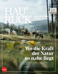 HAU'RUCK - Das neue Hausruckwald-Magazin / Ausgabe 4