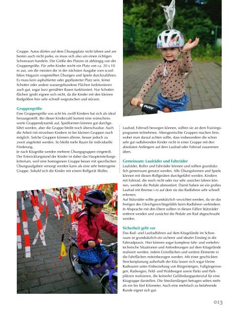 #schoolbikers - Magazin für schulisches Radfahren — Ausgabe 01/2023