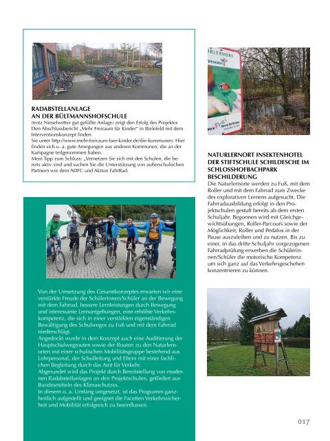 #schoolbikers - Magazin für schulisches Radfahren — Ausgabe 01/2023