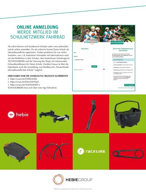 #schoolbikers - Magazin für schulisches Radfahren — Ausgabe 01/2023