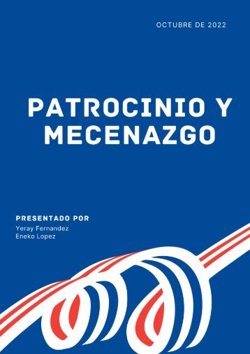 Patrocinio vs Mecenazgo