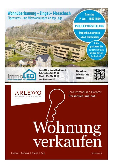 Schwyzer Anzeiger – Woche 23 – 9. Juni 2023