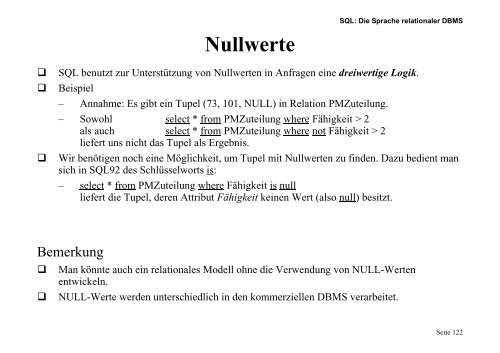 A RS - of the AG Database-Systems