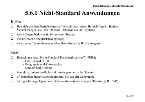 A RS - of the AG Database-Systems