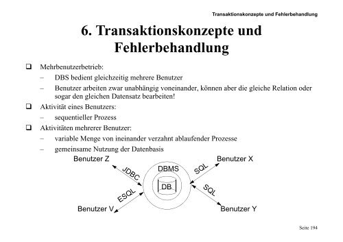 A RS - of the AG Database-Systems