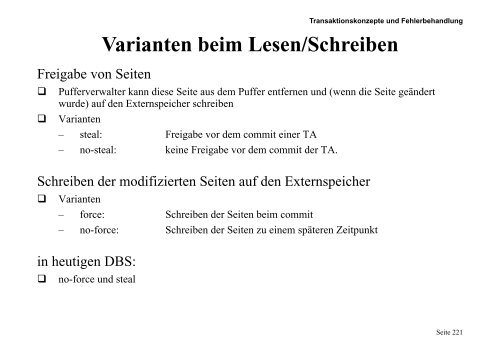 A RS - of the AG Database-Systems