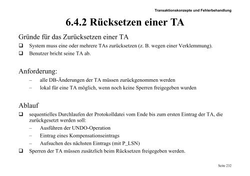 A RS - of the AG Database-Systems