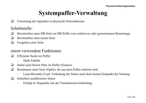 A RS - of the AG Database-Systems