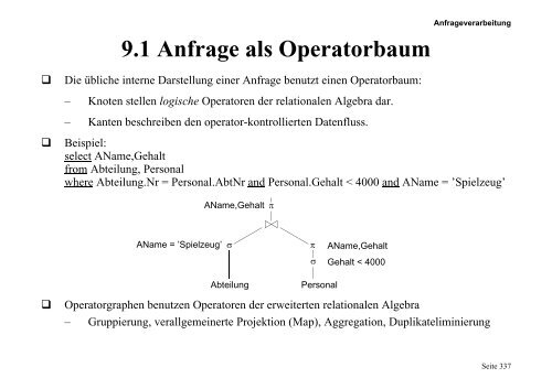 A RS - of the AG Database-Systems