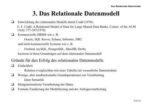 A RS - of the AG Database-Systems