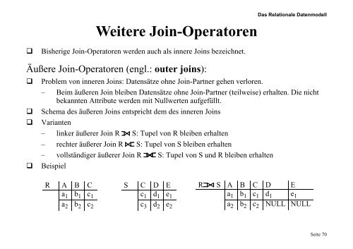 A RS - of the AG Database-Systems