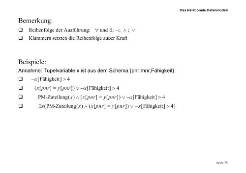 A RS - of the AG Database-Systems