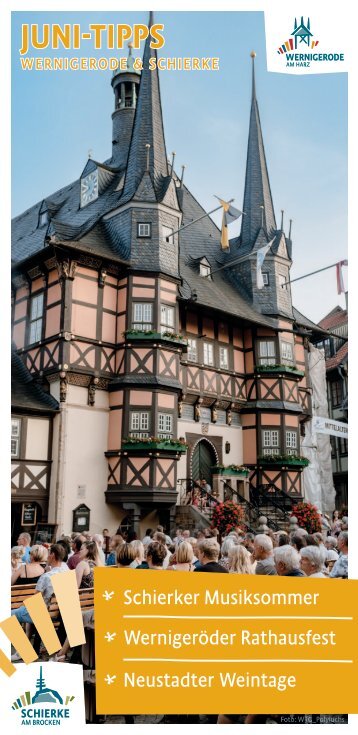 Wernigerode & Schierke Juni Tipps 2023