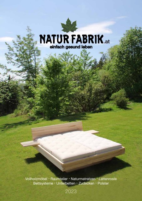 Naturfabrik Katalog 2023