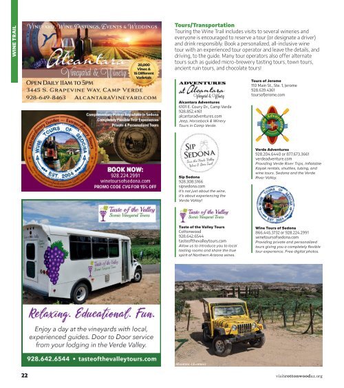 2023 Cottonwood & Verde Valley Visitor's Guide