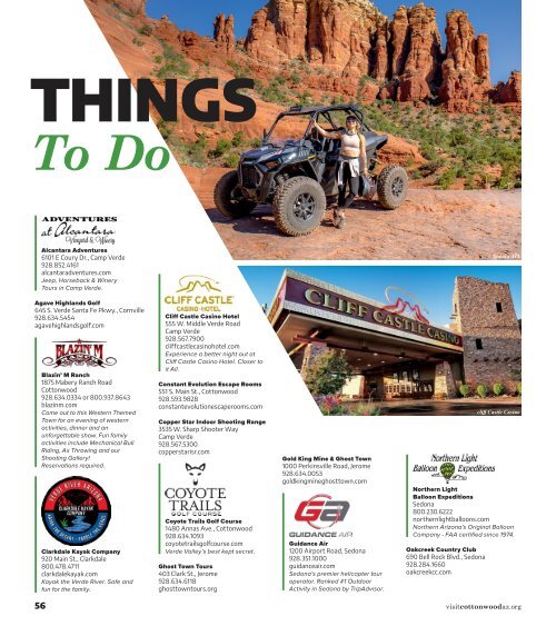 2023 Cottonwood & Verde Valley Visitor's Guide