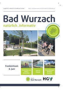 07.06.2023 Bürger- und Gästeinformation Bad Wurzach
