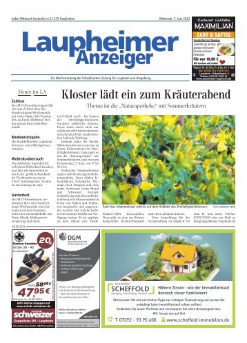 07.06.2023 Laupheimer Anzeiger
