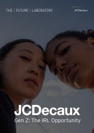 JCDecaux Gen Z_The IRL Opportunity