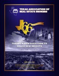 Texas Association of Real Estate Brokers - TAREB - 66th Annual Conference Souvenir Journal