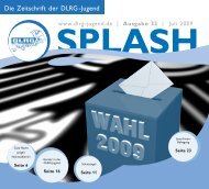 splash 32/2009 - DLRG-Jugend
