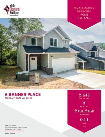 6 Banner Place - Marketing Flyer