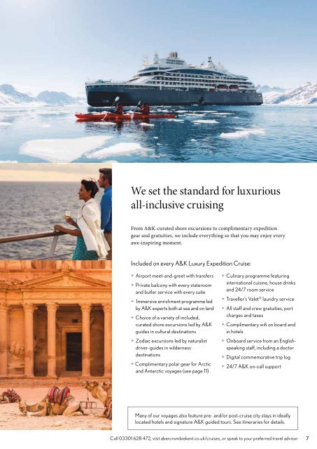 A&K Luxury Expedition Cruising 2024-25