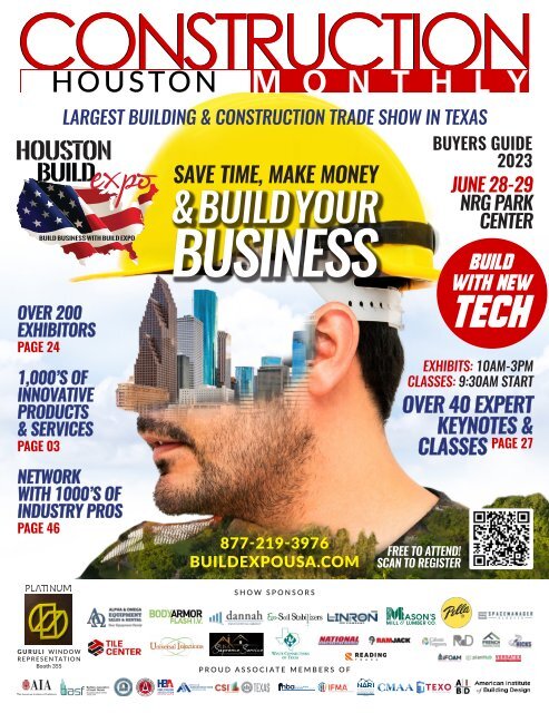 Construction Monthly Magazine | Houston 2023 Build Expo Show Edition