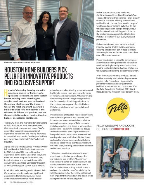 Construction Monthly Magazine | Houston 2023 Build Expo Show Edition