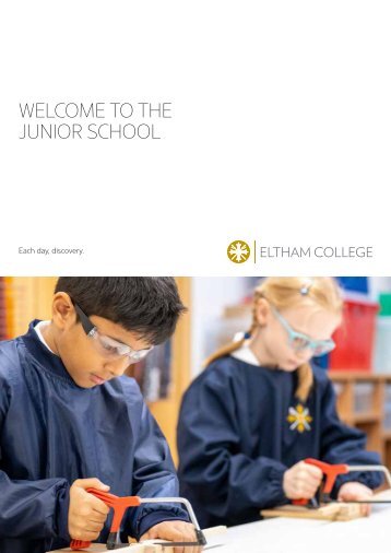 Junior School Welcome Booklet - June 2023
