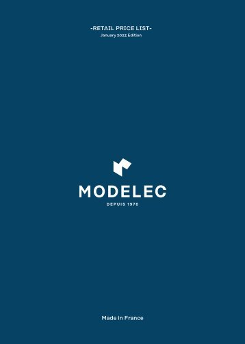 MODELEC - PRICELIST 2023