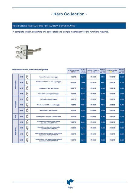 MODELEC - PRICELIST 2023