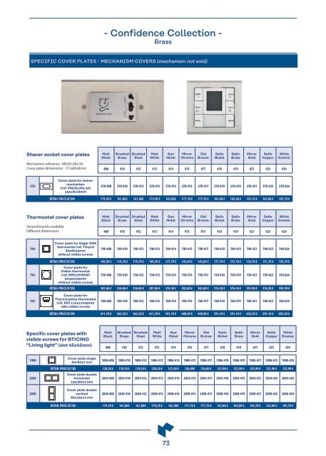 MODELEC - PRICELIST 2023