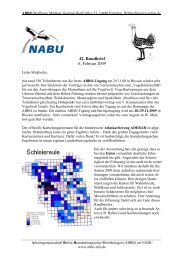 Eulen-Nachkartierung für ADEBAR 2009 - ABBO