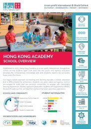 HKA School Overview