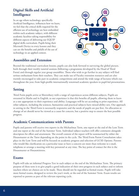 Third Form Curriculum 2023-2024