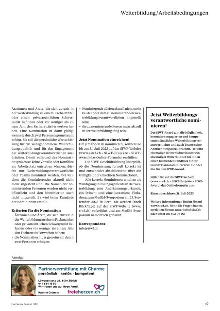 vsao Journal Nr. 3 - Juni 2023