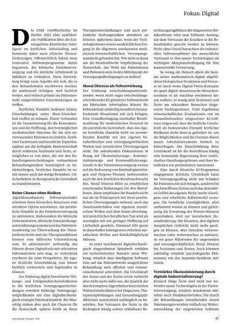 vsao Journal Nr. 3 - Juni 2023